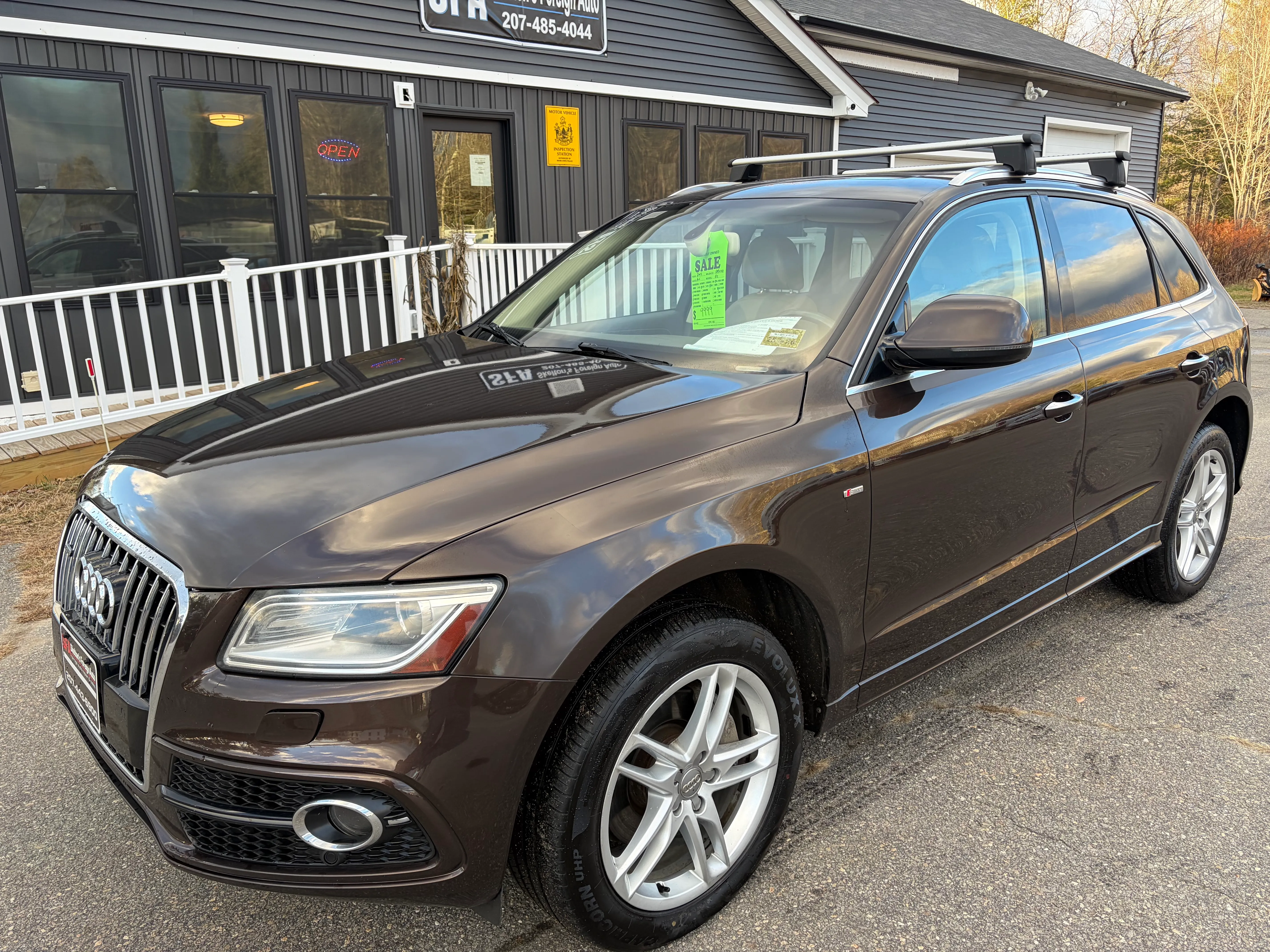 2015 Audi Q5 Quattro S line - Luxury AWD SUV w/ Roof Rack